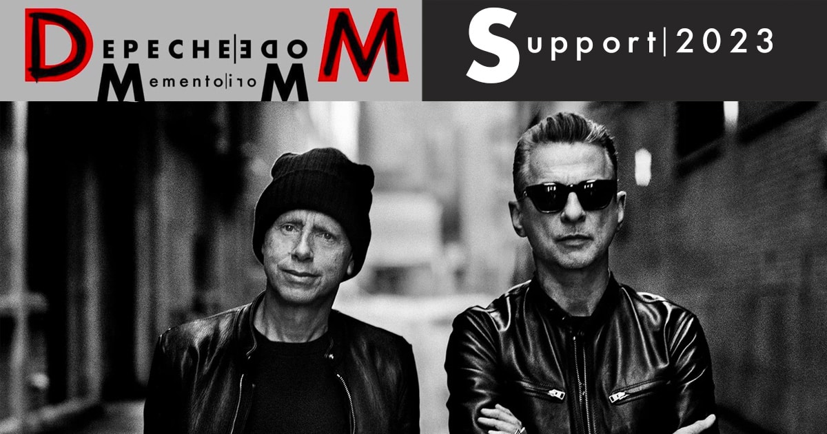 Depeche Mode Alle Support Acts der Memento Mori Tour